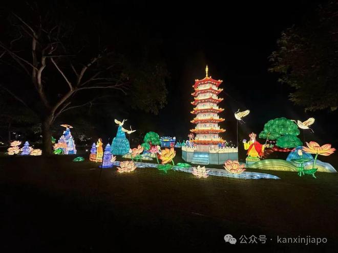 裕廊湖中秋灯会来了和嫦娥哪吒白娘子一起赏月新加坡总统也会来(图3)